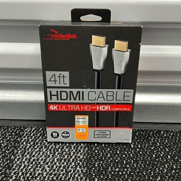 Rocketfish 4ft HDMI Cable Extender 4k Ultra HD and HDR Compatible - Picture 1 of 1